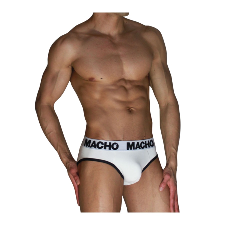 MACHO - MCH006 CLASSIQUE BLANC + NOIR XL